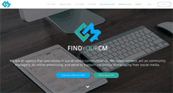 Desktop Screenshot of findyourcm.com